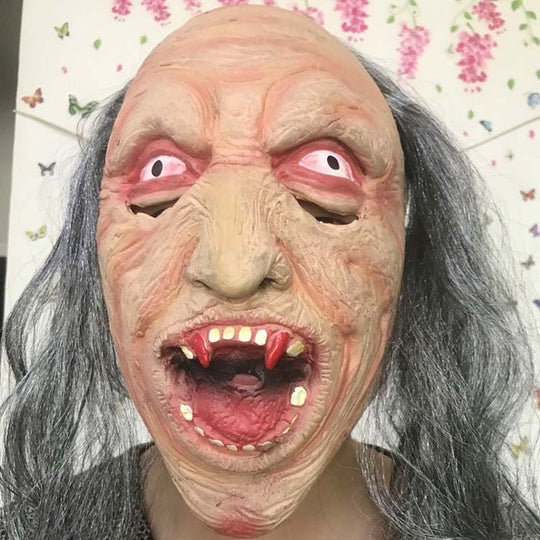 Halloween gruseliger Zombie-Kopfschmuck