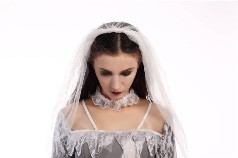 Abito da sposa zombie per Halloween