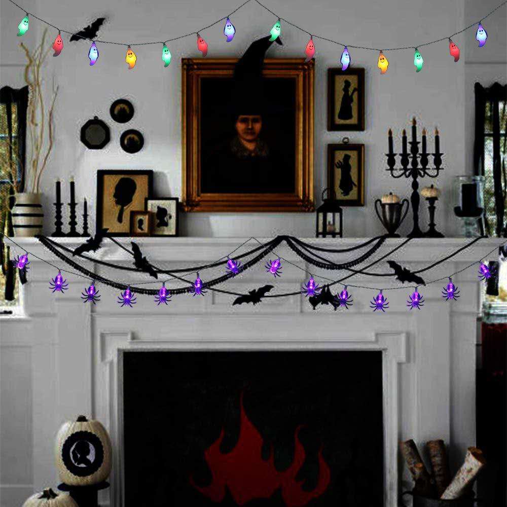 Luci di Halloween decorate con LED