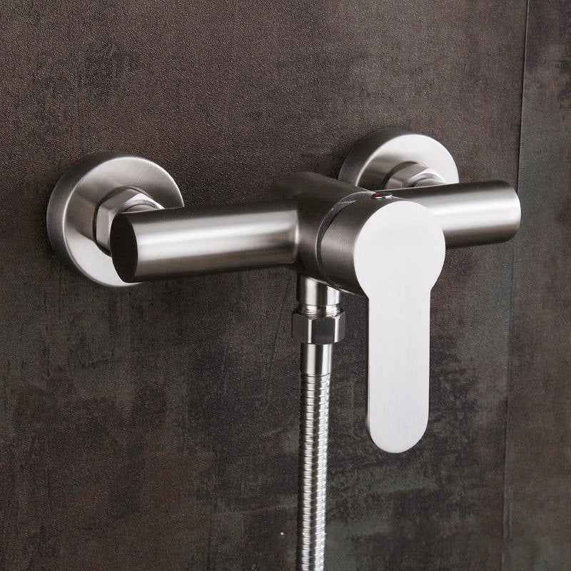 Wall Mounted Metal Handle Shower Faucets