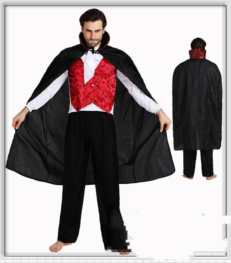 Costume da spettacolo di vampiro per Halloween