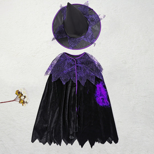 Costume de sorcière pour enfant pour Halloween