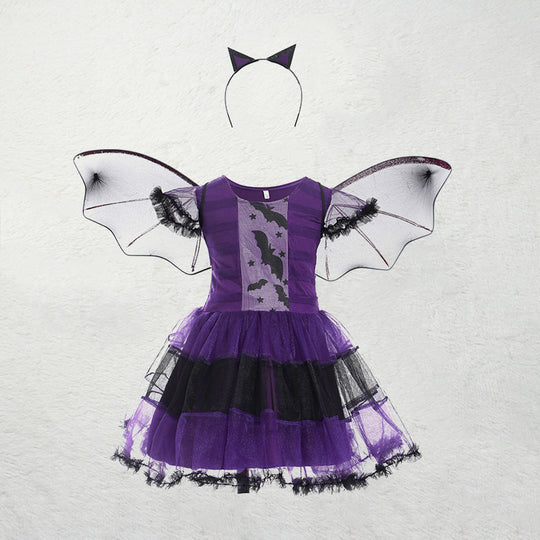 Costume da strega per bambini per Halloween