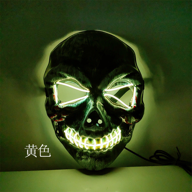 Halloween Horror Skull Led Luminous Mask