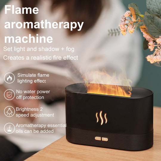 Flame Humidifier Aroma Diffuser