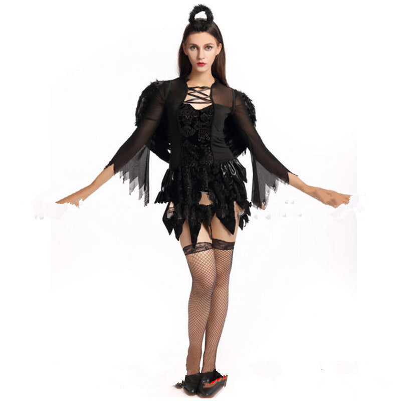 Costume d'ange pour Halloween