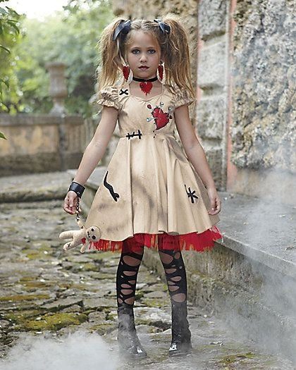 Kinder Halloween COS Kleid