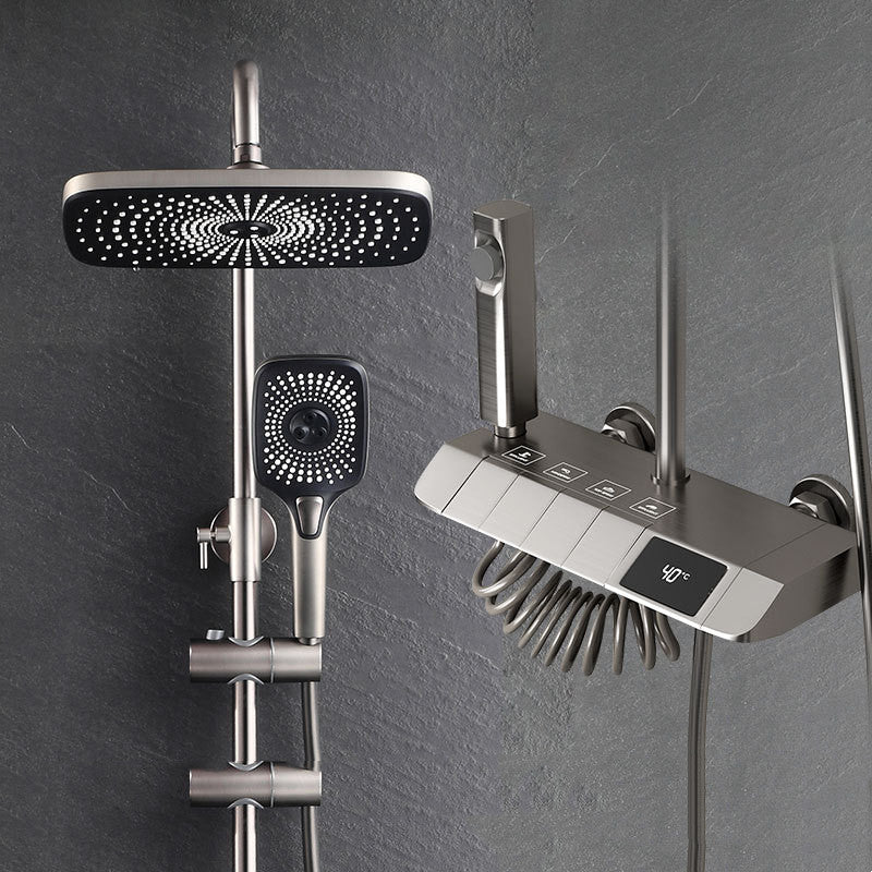 Piano Key Thermostatic Shower Set