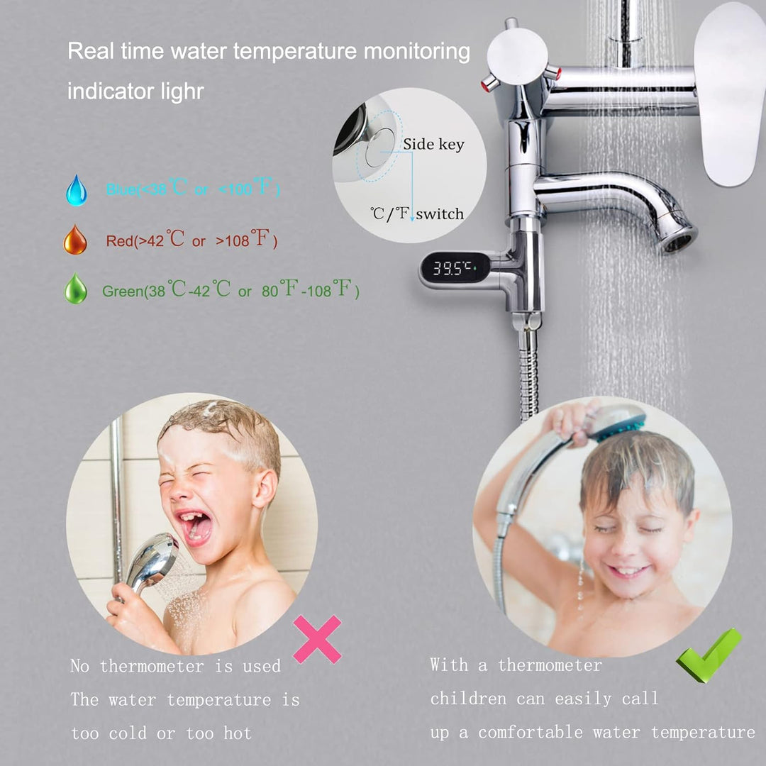 Rain Shower Temperature Indicator