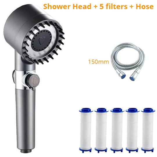 3 Modes Shower Head