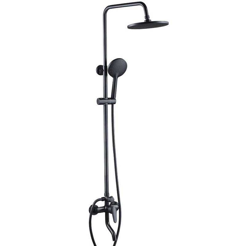 New Black Shower Set