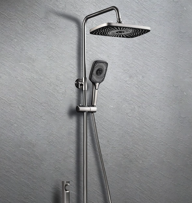 Piano Key Thermostatic Shower Set