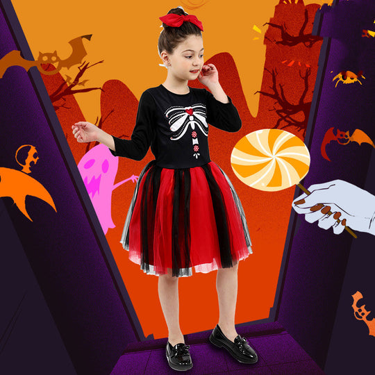 Costume di Halloween per Bambini, Abito da Cosplay e Performance di Halloween