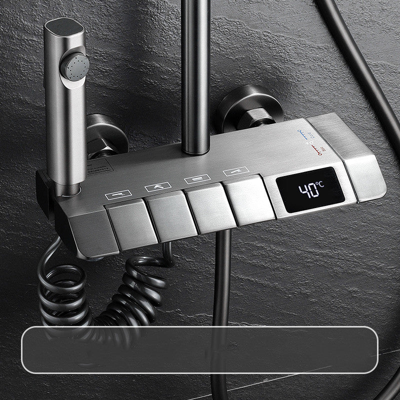 Piano Key Thermostatic Shower Set