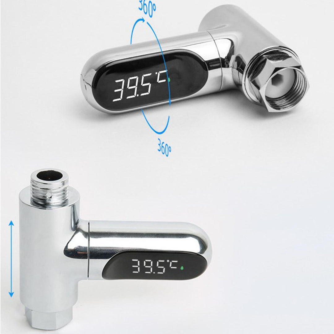 Temperaturanzeiger für Regendusche