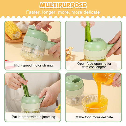 Multifunctional Electric Vegetable Cutter