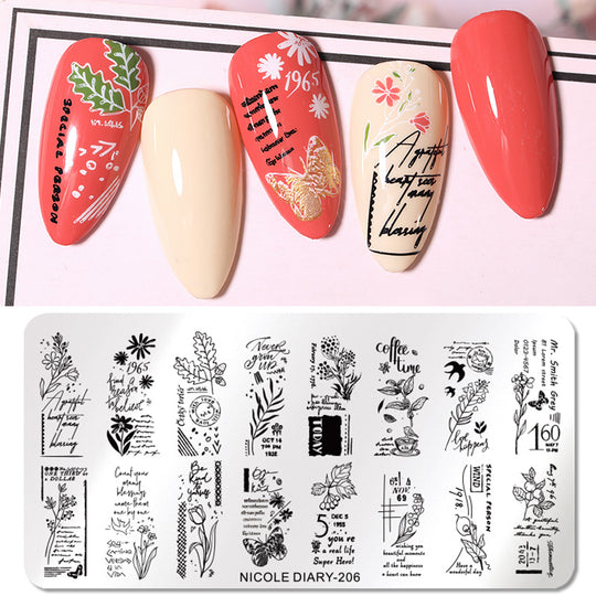 Piastre per Stampe Nail Art