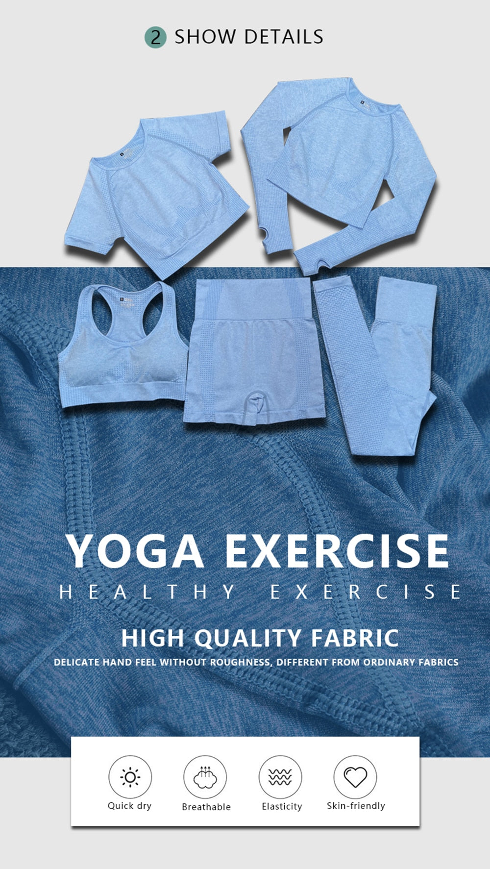 5-Piece Women's Yoga Set