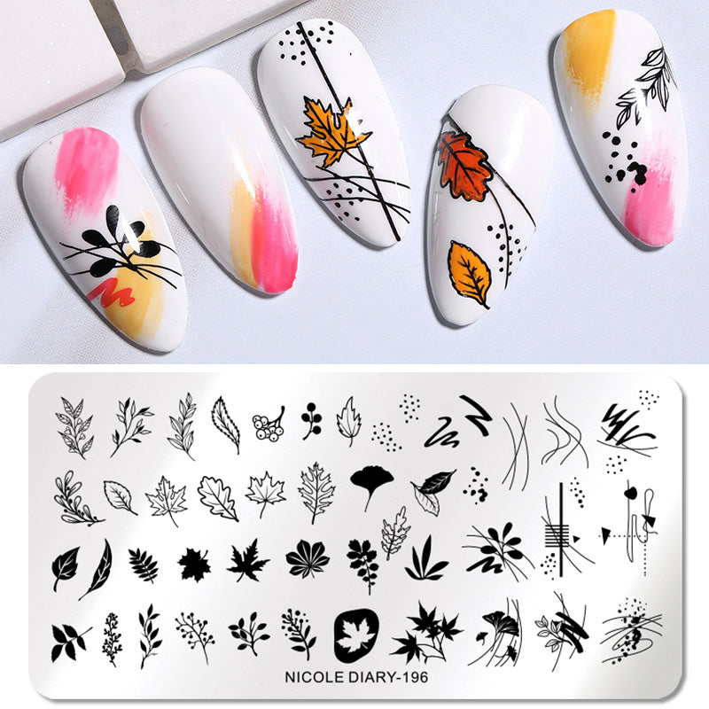 Plaques de Stamp Nail Art