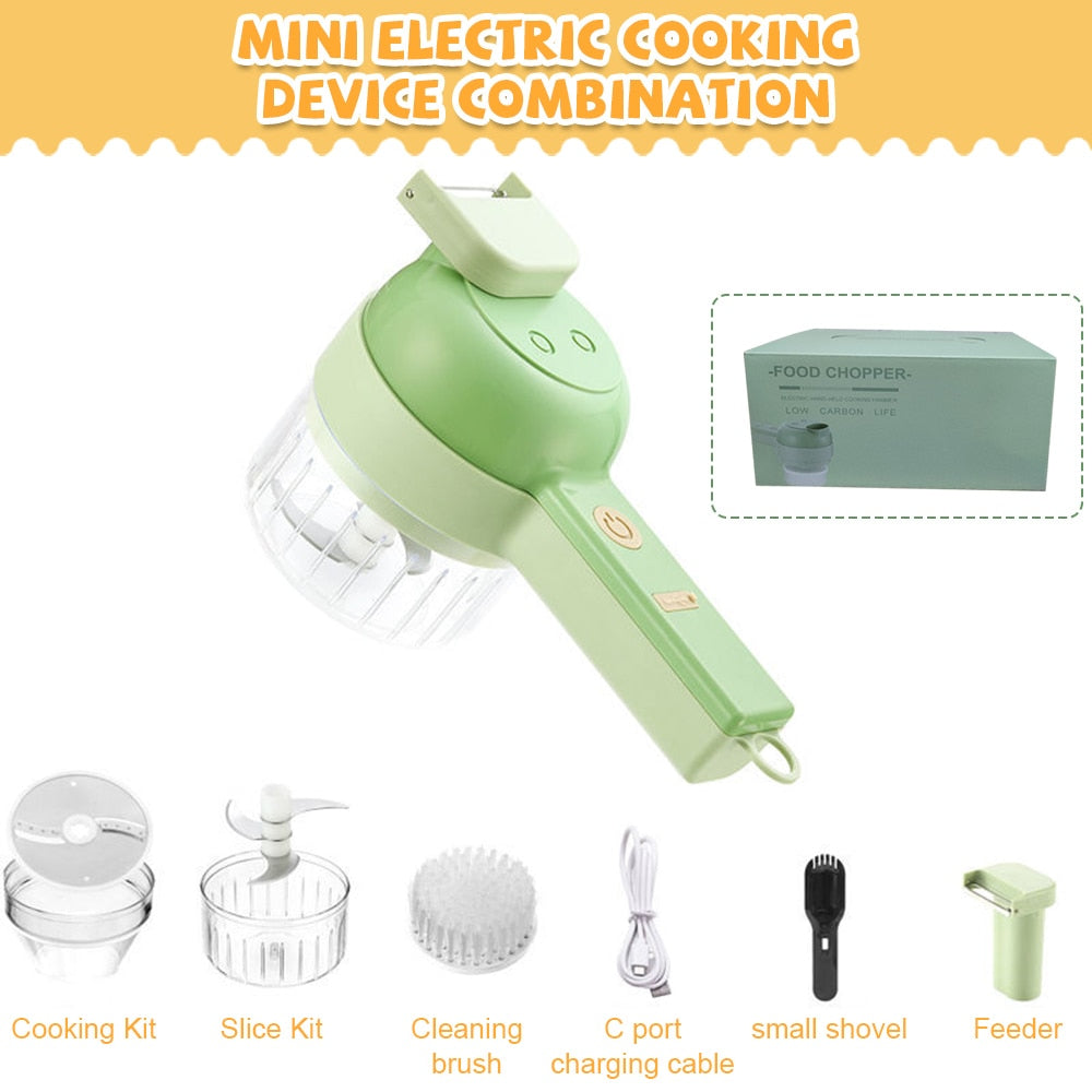 Multifunctional Electric Vegetable Cutter